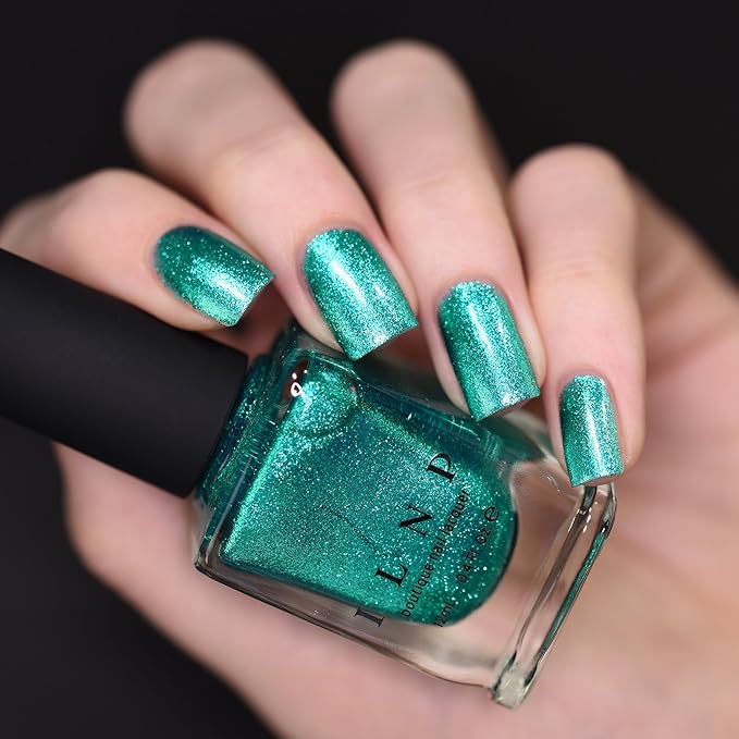 ILNP Funhouse - Carribean Green Ultra Metallic Bright Nail Polish