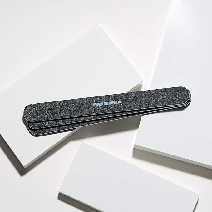 Tweezerman Professional Nail Files, 3 Count (Pack of 2)