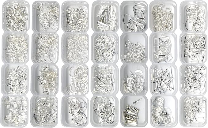 PrettyClaw Nail Art Set 28 Styles Nail Charms (1000+ Pieces) (Set #4)