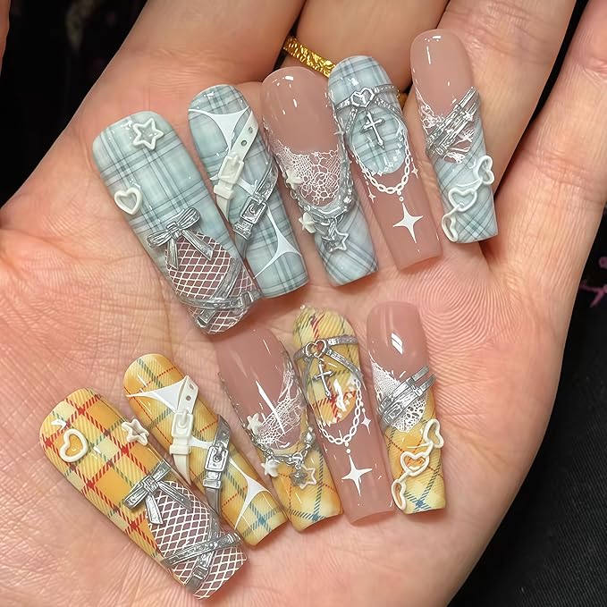 3D Belt Gel Nail Art Mold Arts Resin Strap Molds for Accessories Supplies Leather Belts Silicone Tools Cute Nails Style
