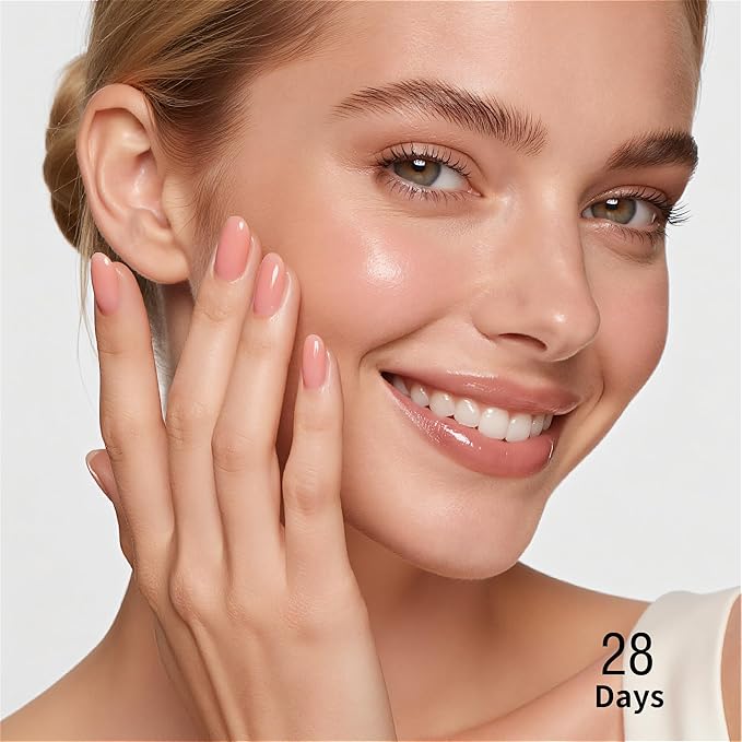 Color Rubber Base Builder Gel, 15ml, Coral Pink, Sheer Nail Gel, 3-in-1 Soak Off Nail Strengthener UV/LED needed B09.