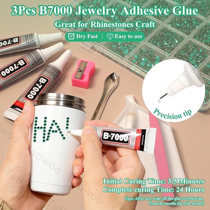 20000Pcs Emerald Green Flatback Jelly Resin Rhinestones for Bedazzling, Mix Sizes Green Crystal Rhinestones Gems Bedazzling for Crafting, Flatback Rhinestone for DIY Face Makeup Crafts Tumblers
