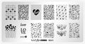 Whats Up Nails - B041 Season of Love Stamping Plate for Nail Art Design