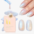 Hema Free Rubber Builder Base Gel, Shimer Mermaid Hypoallergenic Gel for Nails, Shine Boosting Long Lasting Strengthening Nails Thickening & Repair Nail Art DIY Manicure