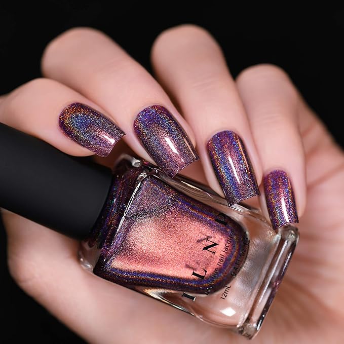 ILNP Love Language - Rich Cabernet Red Ultra Holo Nail Polish