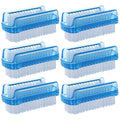 BTYMS 6 Pcs Nail Brush for Cleaning Dual-sided Fingernail Scrub Cleaning Brushes Under Nail Cleaning Tool for Toes and Nails