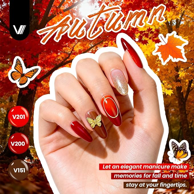 VANREESA Gel Nail Polish Kit with U V Light and Nail Drill Kit 65 Pcs Gel Polish Nail Set 35 All Season Colors Nail Polish Set Base Coat & 4 Effects Top Coat Complete Nail Kit Gifts for Women