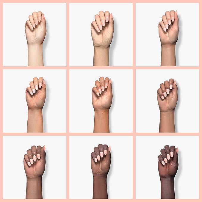 ILNP Cottontail - Soft Apricot Speckled Nail Polish, 7-Free, Non-Toxic, Vegan, Cruelty Free, 12ml