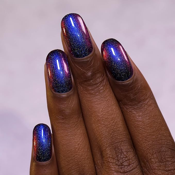 ILNP Cygnus Loop (H) - Blue Holographic Nail Polish (Blue to Red)