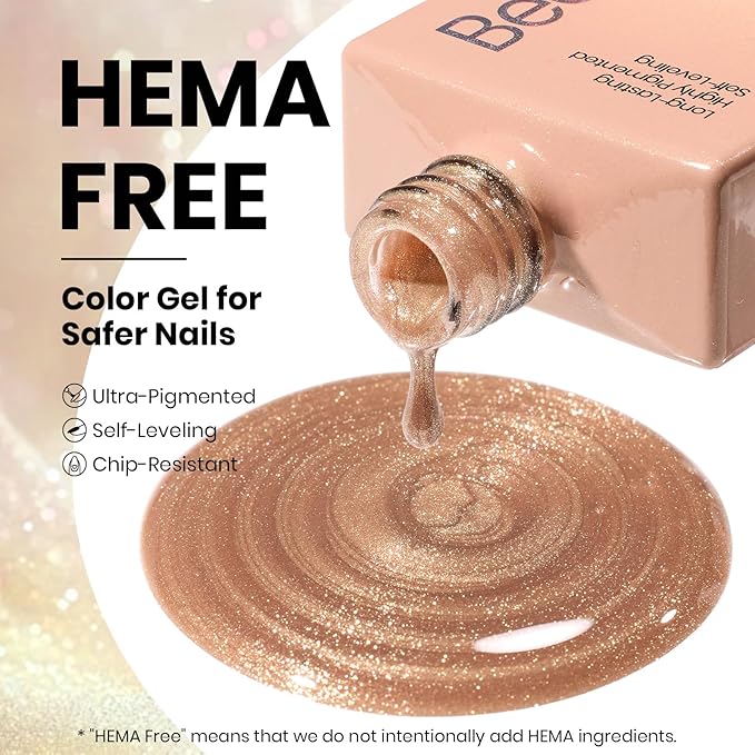 Beetles Buttercream Dream Nude Cat Eye Gel Nail Polish - 15ML Nude Gel Polish Cat Eye Base Color Glitter Magnetic Translucent Glassy Effect Soak Off UV French Nail Art DIY Manicure Gifts for Wome