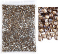 Blinginbox Flatback Rhinestones Bulk,14400pcs Crystal Round Loose Gemstones Glass Rhinestones for Crafts Makeup Nail Art Clothes Shoes DIY Decorations(SS16,3.8-4.0mm,Golden Champagne)