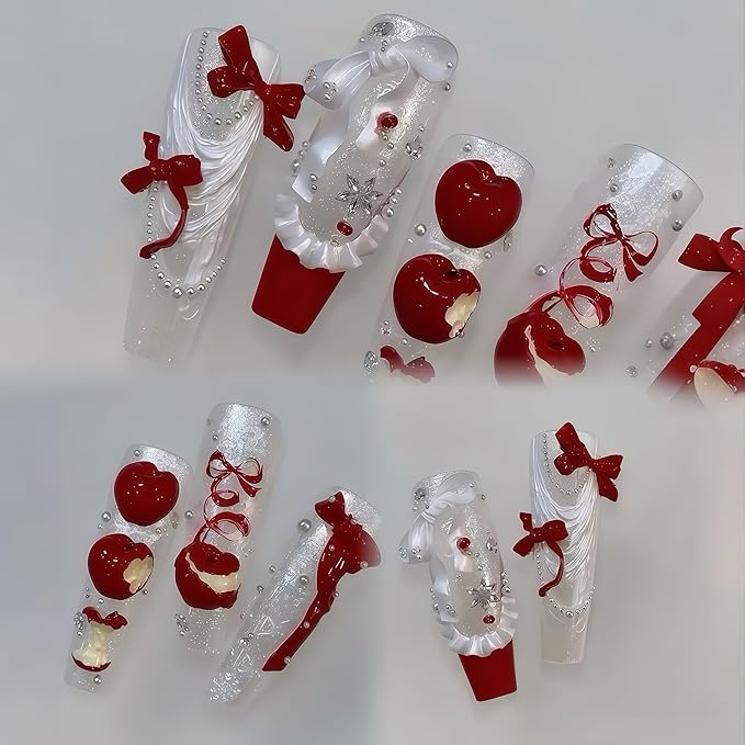 3D Silk Bow Nail Mold Multiple Shapes Bows Knot Silicone Nails Molds Accessories Gel Rosette Art Manicure Tools