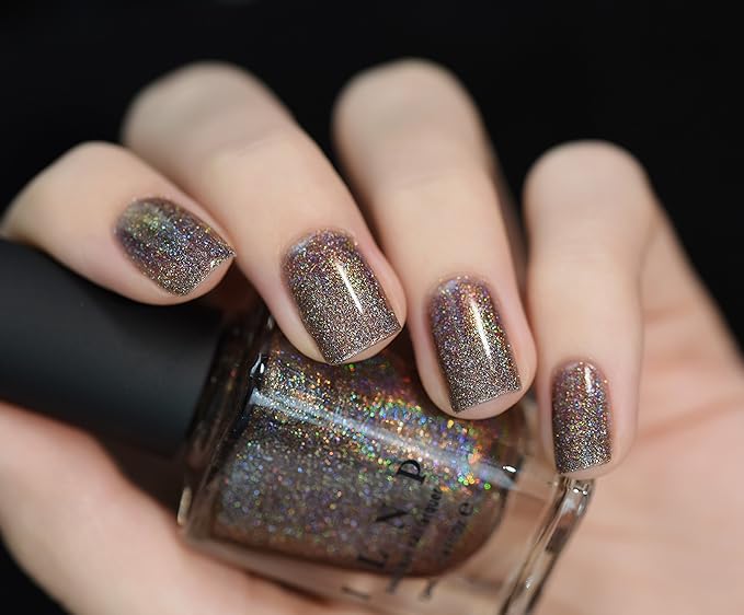 ILNP Mona Lisa - Mocha Brown Ultra Holographic Nail Polish
