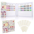 Segbeauty 120 Nail Colors Chart Display, Nail Polish Organizer Swatches Cardboard with 120 False Nails Tips, Salon Nails Gel Polish Color Card Book Swatches Stick Supplies Showing Board Tool