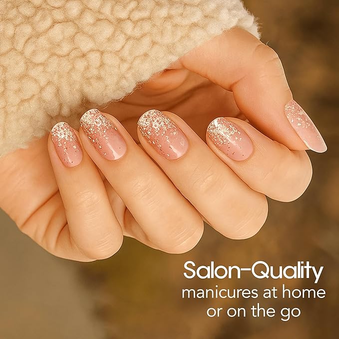 Color Street Coming Up Rose Gold Nail Strips