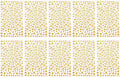 PATIKIL 2090 Pcs Acrylic Gem Sticker, 4 Size 3/4/5/6mm Self Adhesive Rhinestones Face Gem Stones Bling Jewelry for Nail Art Craft Clothes DIY Makeup Decoration Party, Gold Yellow