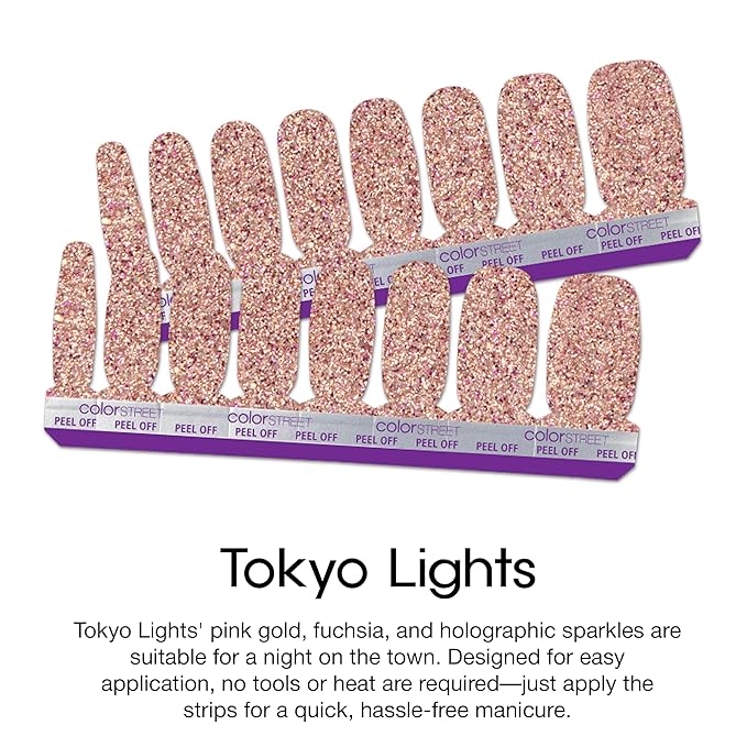 Color Street Tokyo Lights Nail Strips