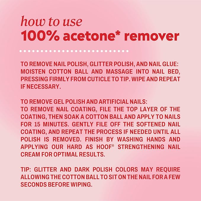 Onyx Professional 100% Pure Acetone Nail Polish Remover Kit with 7 inch Nail File, 16 fl oz - Made in USA, Maximum-Strength Gel Polish Remover, Artificial & Glitter Nail Polish