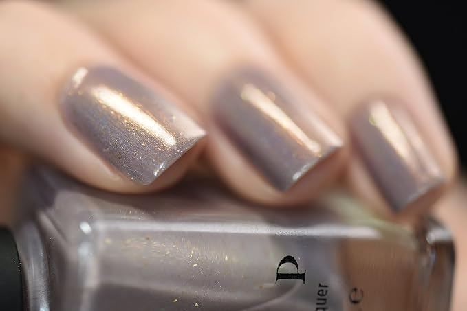 ILNP Long Walks - Shimmery Taupe Holographic Nail Polish