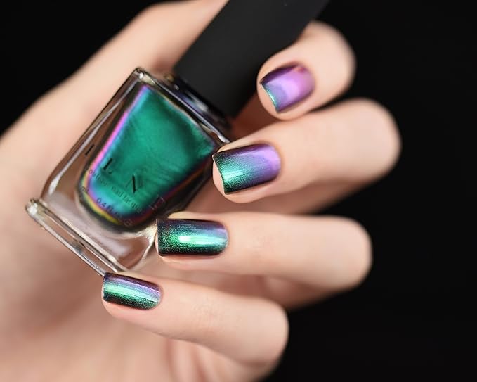 ILNP Sirène - Green, Blue, Violet, Red, Gold Ultra Chrome Color Shifting Nail Polish