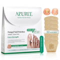 APUREE Fungal Nail Patches Extra Strength: True 1% Tolnaftate | 8H Overnight Toe Nail Fungus Treatments |Repair For Discolored Yellow Brittle Damage Nails| Restores Healthy Appearance| 32 Patch