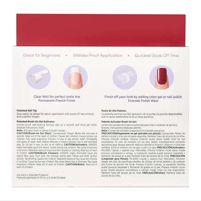 KISS Brush-On Gel Nail Kit