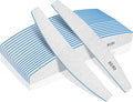 12 PCS Nail Files for Acrylic Nails, 80/80 Grit Nail File for Poly Nail Extension Gel Emery Boards Nail Files Doubled Sides Coarse Washable Nail File Manicure Tools for Home and Salon Use