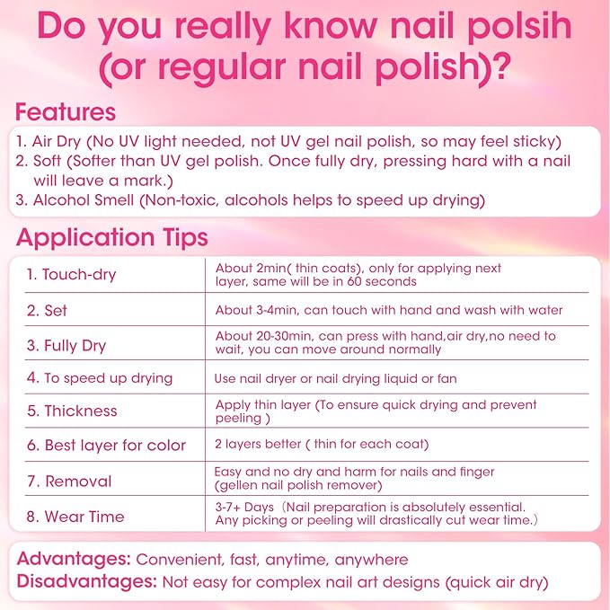 GELLEN 4-In-1 Clear Nail Polish Base Coat Dusty Pink Tint, Sheer Rose Ridge Filler For Nails, Nail Strengthener Concealer, Calcium Formula Smoothes Strengthens Nails, Enhances Natural Look, HEMA Free