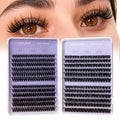 Ocean Pearl Lash 564ct Lash Clusters, 10-18mm Individual Cluster Lashes, 60D/80D/100D/150D Volume Eyelash Clusters, Thick Volume Cluster Eyelash Extensions, Soft Natural-Looking Lashes,Lashes Clusters