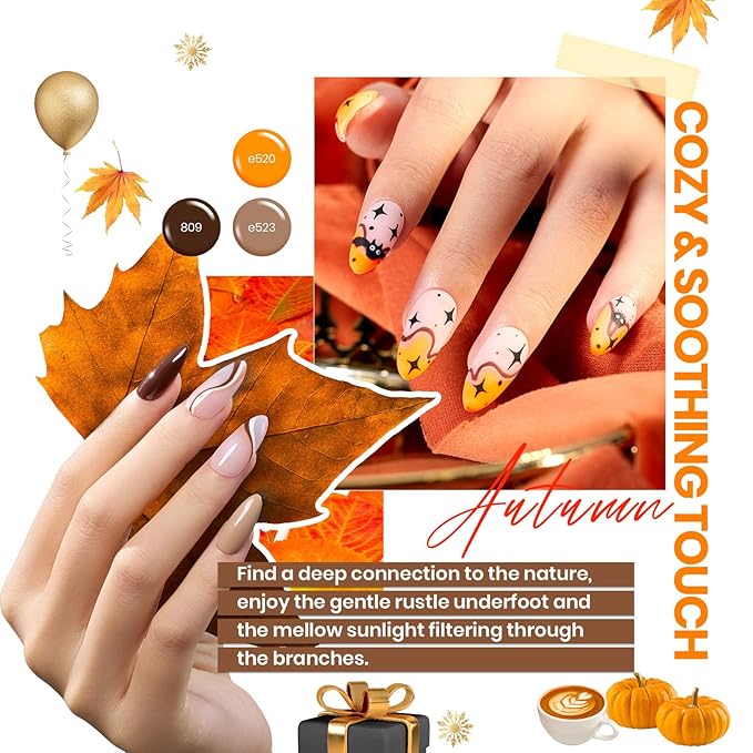 beetles Gel Polish Set Vivid Seasons - Spring Gel Nail Polish Set 36 Colors Pink Yellow Green Purple Jelly Shades 45pcs with Base & Top Coat UV LED Soak Off DIY Salon Valentines Gift for Women & Girls