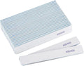 25 Count Nail Files 400/400 Grit, Fine Grit Nail Buffers for Buffing and Smoothing Natural Nails