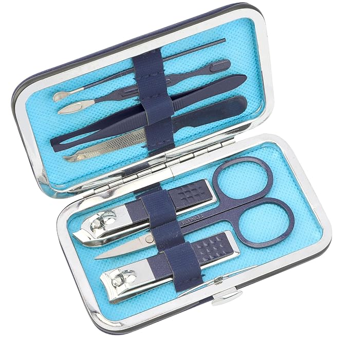 Manicure Kit Manicure Set Pedicure Tools for Feet Gift Sets for Men Mens Nail Grooming Kit Nail Cutter Tweezer Set Gifts for Husbands Mens Essentials Dad Stocking Stuffers for Boyfriend