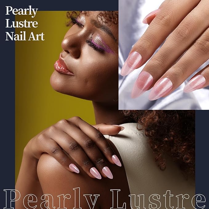 FANDAMEI Press on Nails, 24 Colors 576PCS Press on Nails Almond, Matte Glossy Fake Nails Short Almond, Glitter Fake Nails, Press on Nails French Tip Natural for Nail Art