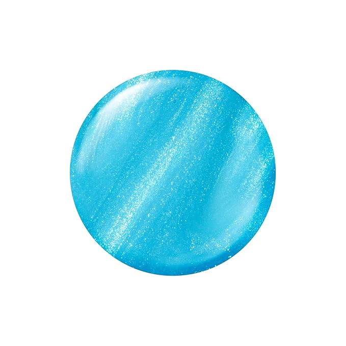 Sally Hansen Color Therapy Nail Polish | Biotin, Argan Oil, Long Lasting, Healthy Nails, Nail Strengthener, Opaque | 445 Pacific Peace | Aqua Blue Nail Color