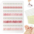 Acrylic Magnetic Nail Color Display Book Inside Page with 48 Magnetic Nail Display Tips for Nail Art Design Pattern Practice and Nail Display (No Cover Only Page)