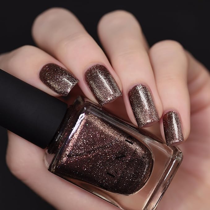 ILNP On The Rocks - Java Brown Ultra Metallic Nail Polish
