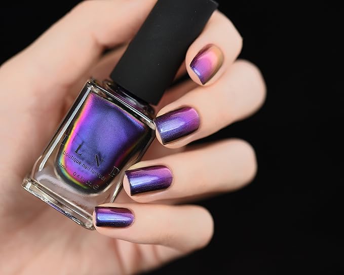 ILNP Peace - Blue, Purple, Fuschia, Pink, Gold Color Shifting Ultra Chrome Nail Polish