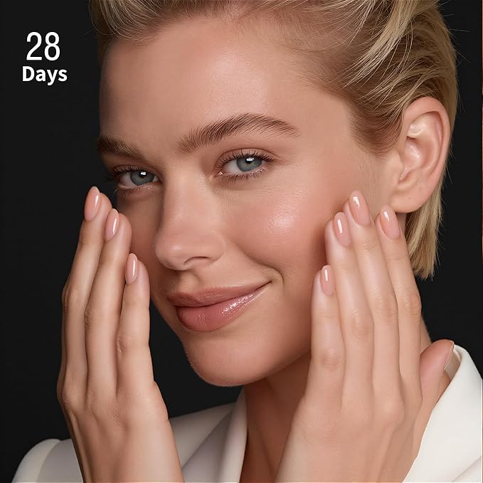 Color Rubber Base Builder Gel, 15ml, Peach Pink, Sheer Nail Gel, 3-in-1 Soak Off Nail Strengthener UV/LED needed B08.