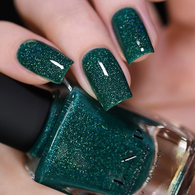 ILNP Private Island - Tropical Green Holographic Nail Polish