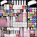 SAVILAND Acrylic Nail Kit for Beginners: Professional Nail Kit with Everything Gel Nail Polish Nail Drill U V Lignht Nail Supplies Salon Home Use Gifts Set
