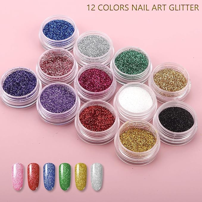 LIONVISON Practice Hand for Acrylic Nails,Flexible Practice Hands Fingers with Nail Kit,Acrylic Powder Brush Nail Art Decoration Tools for Professional Beginners
