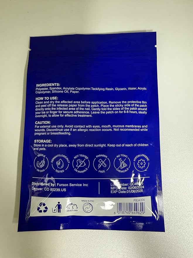 Nail Treatment Patches Extra Strength - 24 Pcs