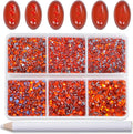 Bymitel Hotfix Crystal Rhinestones Round Gems for Crafts,Mixed 6 Sizes with Wax Pencil Kit, Hyacinth 1.3-3.2mm(SS3-SS12/8000pcs)