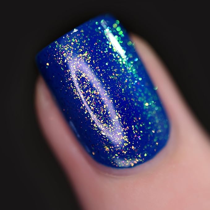 ILNP Head Start - Gold, Yellow, Green, Blue Iridescent Topper Nail Polish