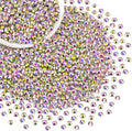 2000PCS SS20/5mm Crystal Rhinestones (Crystal AB), Bedazzling Flatback Glass Rhinestones for Crafting, Gems Diomand Charms for Tumbler Shoes Clothing Mugs Nail Art