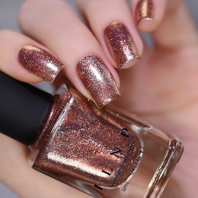 ILNP Muse - Radiant Copper Holographic Ultra Metallic Nail Polish