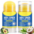 60% Urea Cream Stick with 2% Salicylic Acid, Maximum Strength Urea Foot Cream Moisturizer, for Dry Cracked Heels, Knees, Elbows, Hands, Hydrates Dry Skin & Gently Exfoliates Dead Skin (2PCS)