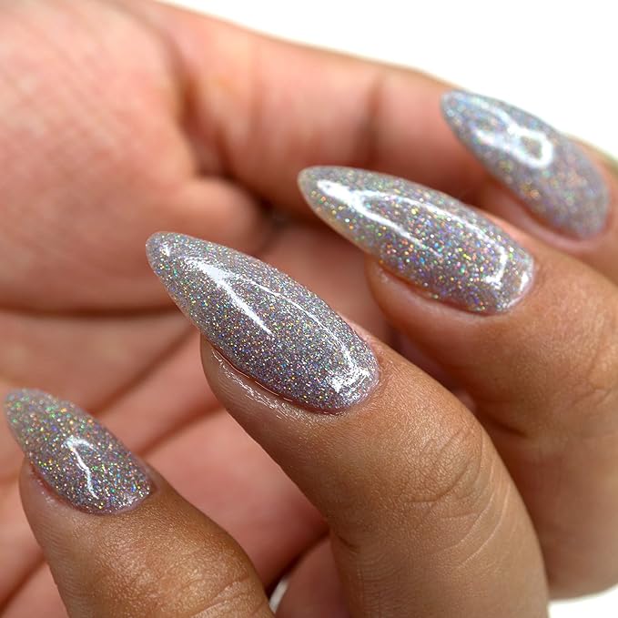 Nail DIP Powder, Glitter Color Collection, Dipping Acrylic For Any Kit or System by DipWell (GL - 45)