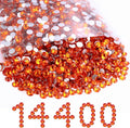 Flatback Rhinestones Bulk, 14400PCS Hyacinth Rhinestones for Clothes DIY Decoration Crafts, Hyacinth, SS10, 2.7-2.9mm