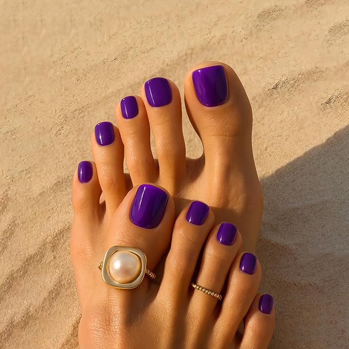 MAYCHAO 15ML Neon Purple Gel Nail Polish 1Pc Bight Purple Nail Polish Soak Off UV LED Nail Gel Polish Nail Art Starter Manicure Salon DIY at Home, 0.5 OZ